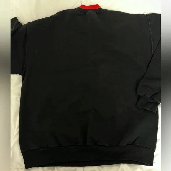 Vintage Grandma Ugly Christmas Sweater Holiday Poinsettia Sweatshirt 90’s - Picture 9 of 9